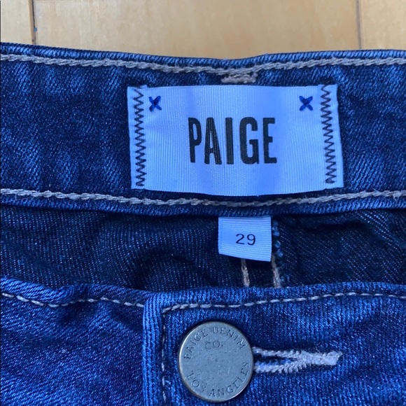 Paige Skyline Ankle Peg Skinny Jeans 29 - Picture 3 of 8
